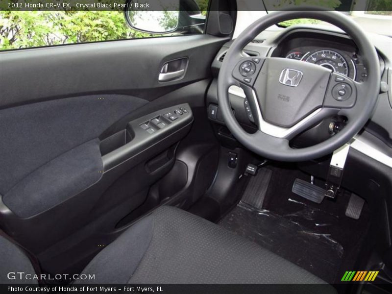  2012 CR-V EX Black Interior