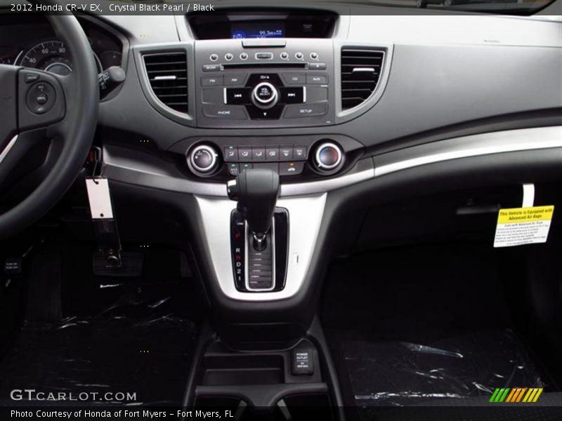 Controls of 2012 CR-V EX