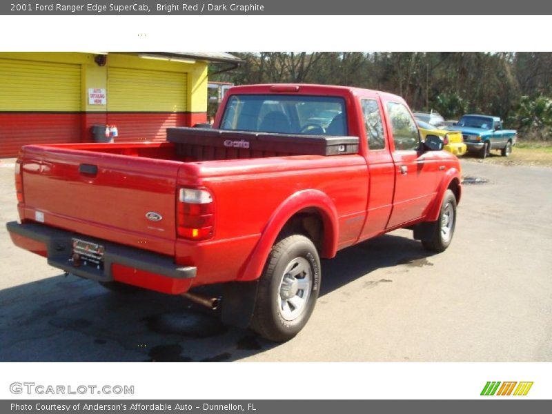 Bright Red / Dark Graphite 2001 Ford Ranger Edge SuperCab