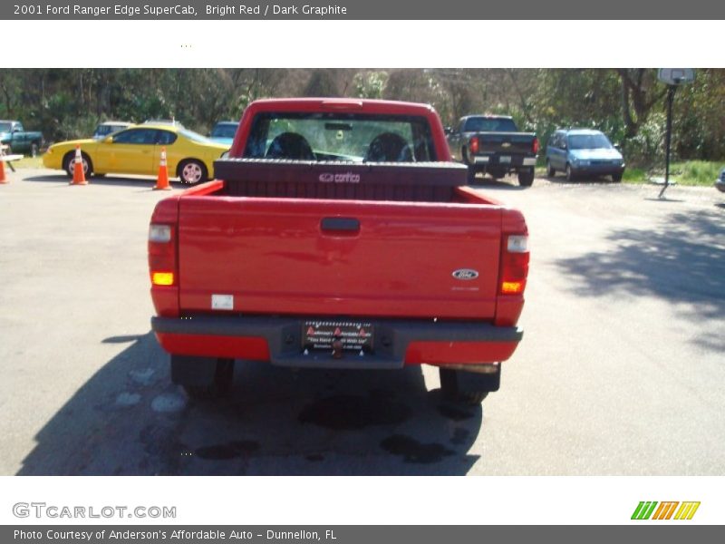 Bright Red / Dark Graphite 2001 Ford Ranger Edge SuperCab