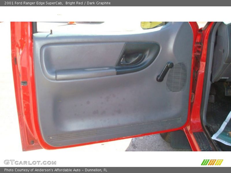 Bright Red / Dark Graphite 2001 Ford Ranger Edge SuperCab