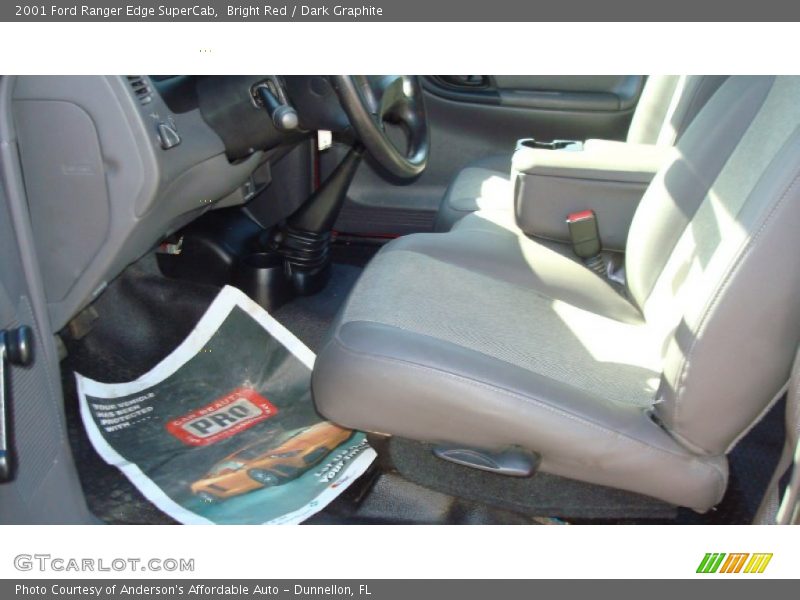 Bright Red / Dark Graphite 2001 Ford Ranger Edge SuperCab