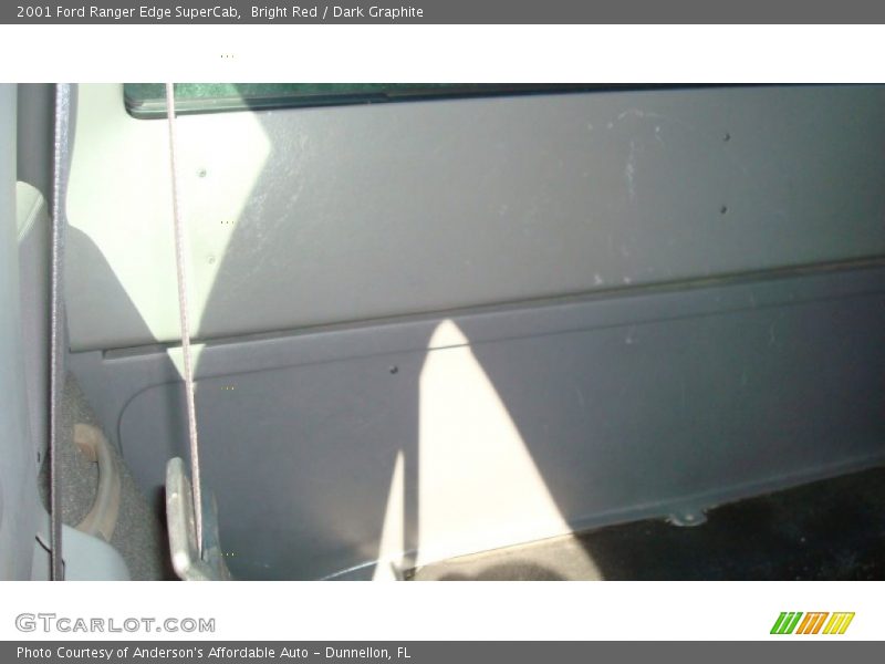 Bright Red / Dark Graphite 2001 Ford Ranger Edge SuperCab