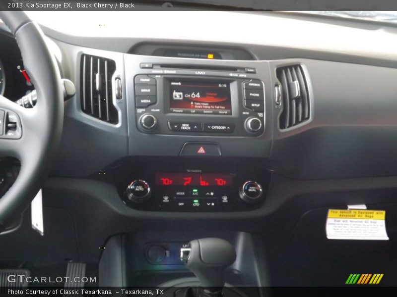 Black Cherry / Black 2013 Kia Sportage EX