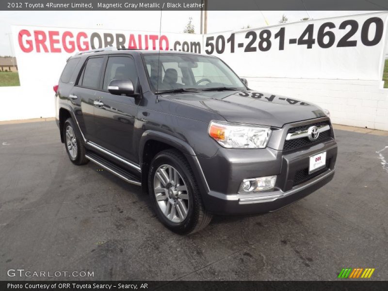 Magnetic Gray Metallic / Black Leather 2012 Toyota 4Runner Limited