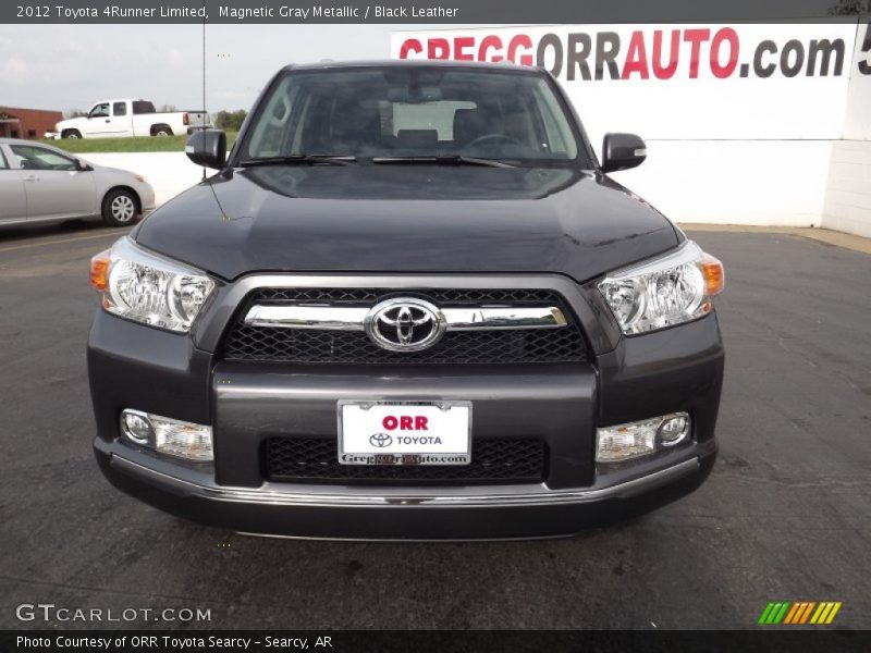 Magnetic Gray Metallic / Black Leather 2012 Toyota 4Runner Limited