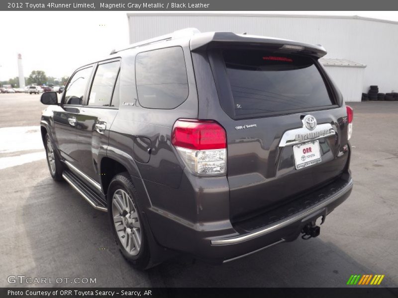 Magnetic Gray Metallic / Black Leather 2012 Toyota 4Runner Limited