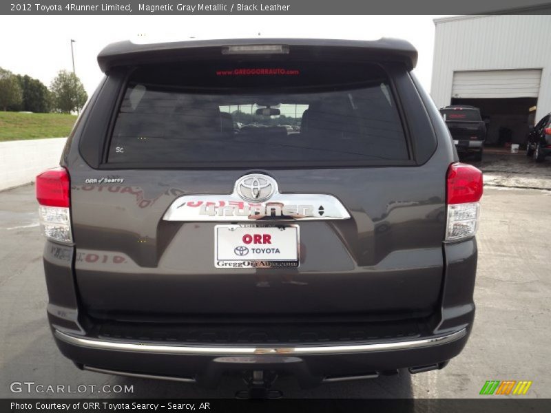 Magnetic Gray Metallic / Black Leather 2012 Toyota 4Runner Limited
