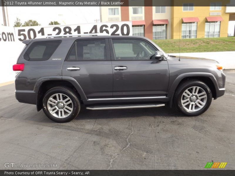 Magnetic Gray Metallic / Black Leather 2012 Toyota 4Runner Limited