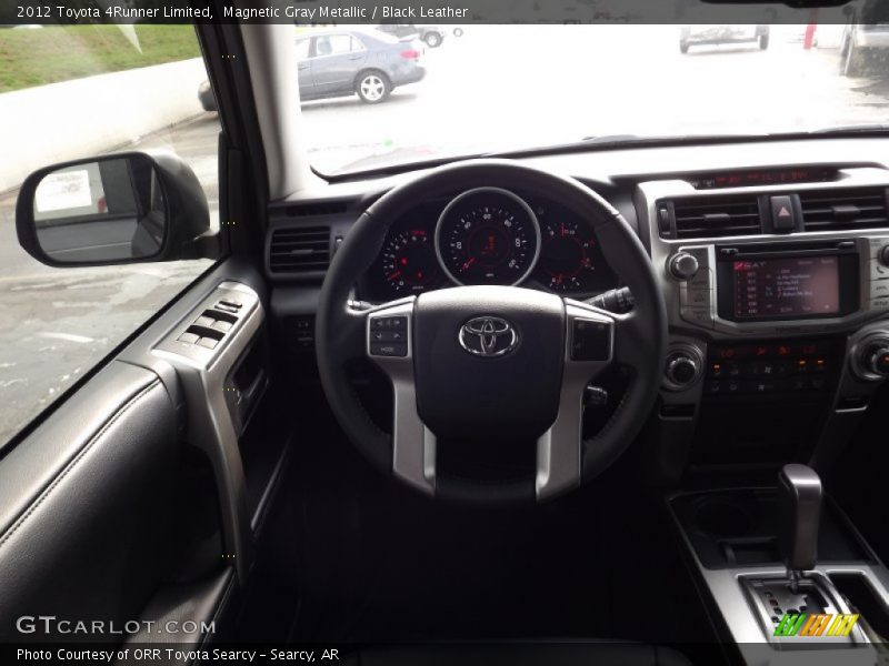 Magnetic Gray Metallic / Black Leather 2012 Toyota 4Runner Limited