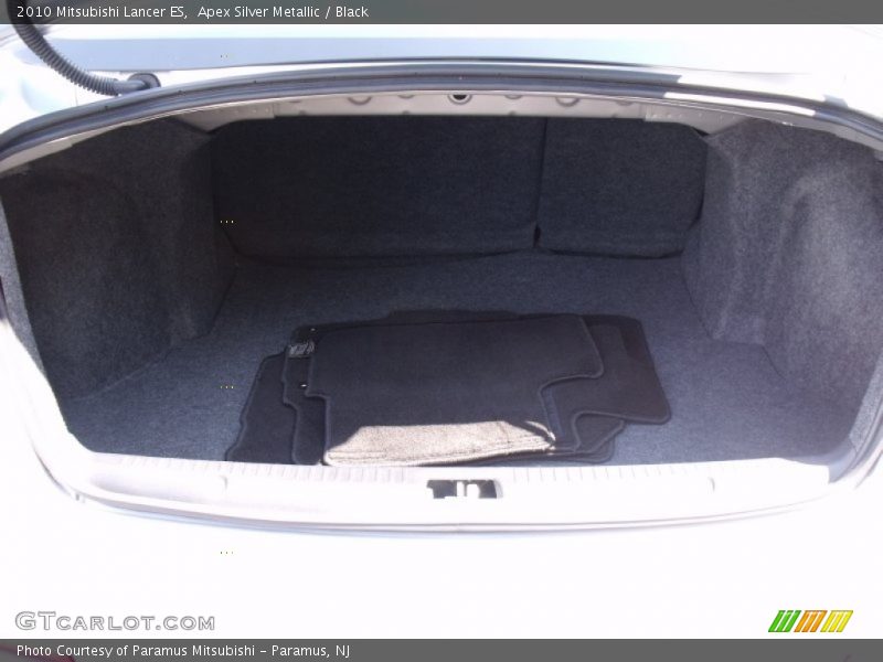 Apex Silver Metallic / Black 2010 Mitsubishi Lancer ES
