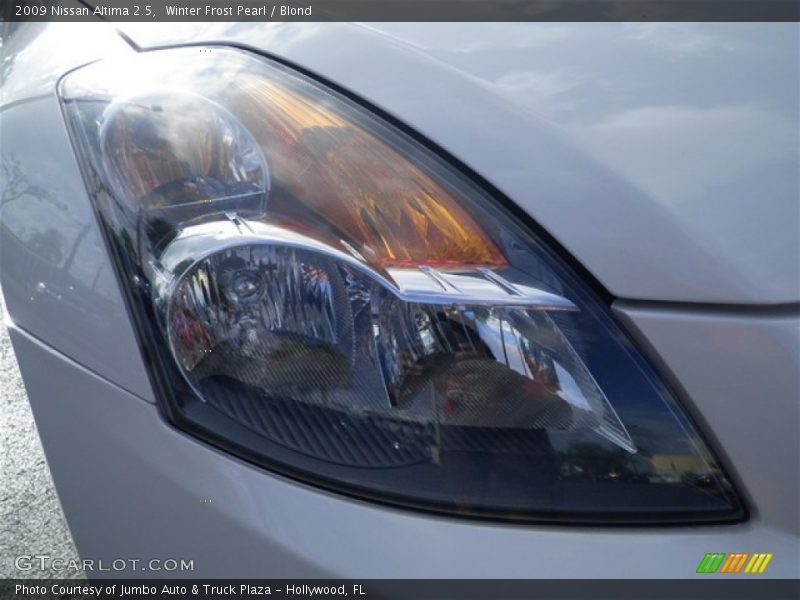 Winter Frost Pearl / Blond 2009 Nissan Altima 2.5