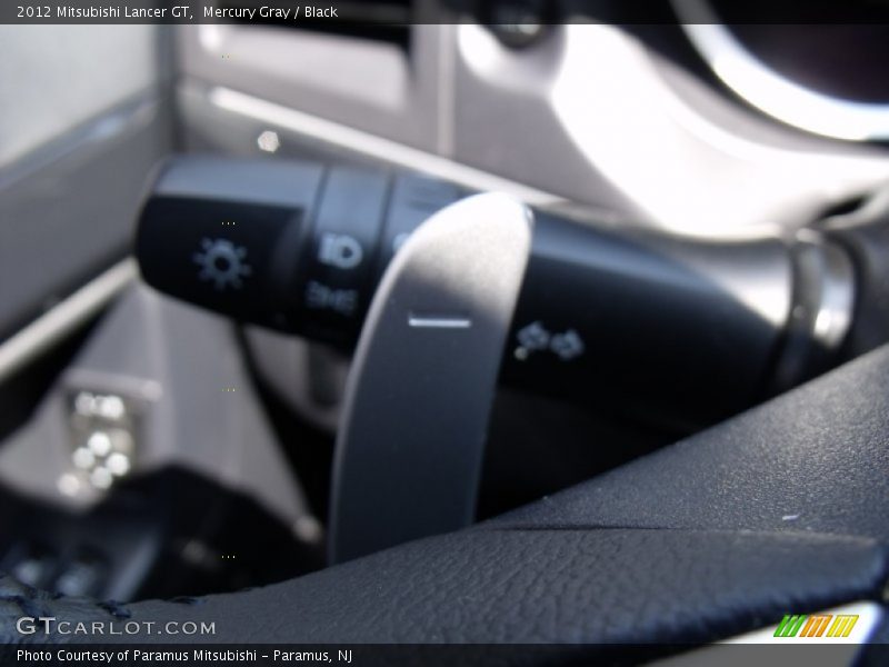 Mercury Gray / Black 2012 Mitsubishi Lancer GT