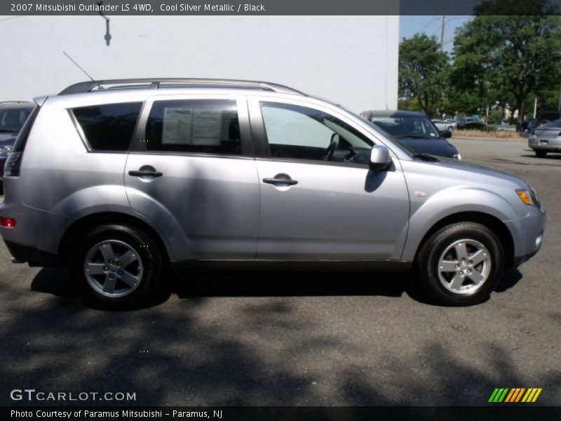 Cool Silver Metallic / Black 2007 Mitsubishi Outlander LS 4WD