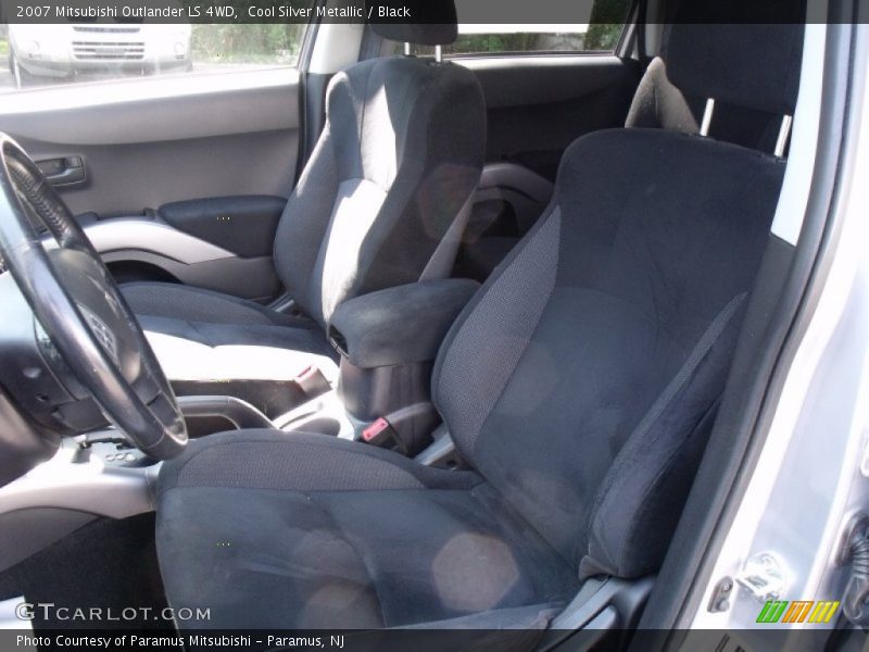 Cool Silver Metallic / Black 2007 Mitsubishi Outlander LS 4WD