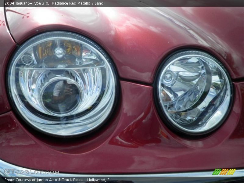 Radiance Red Metallic / Sand 2004 Jaguar S-Type 3.0