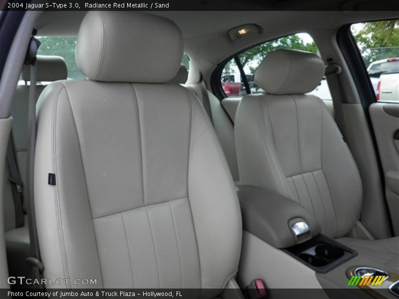 Radiance Red Metallic / Sand 2004 Jaguar S-Type 3.0
