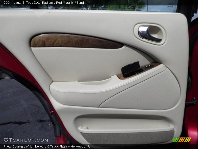 Radiance Red Metallic / Sand 2004 Jaguar S-Type 3.0