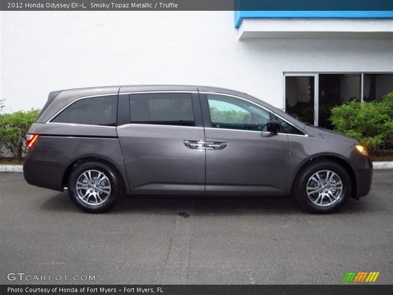 Smoky Topaz Metallic / Truffle 2012 Honda Odyssey EX-L