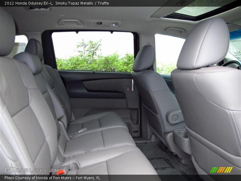 Smoky Topaz Metallic / Truffle 2012 Honda Odyssey EX-L