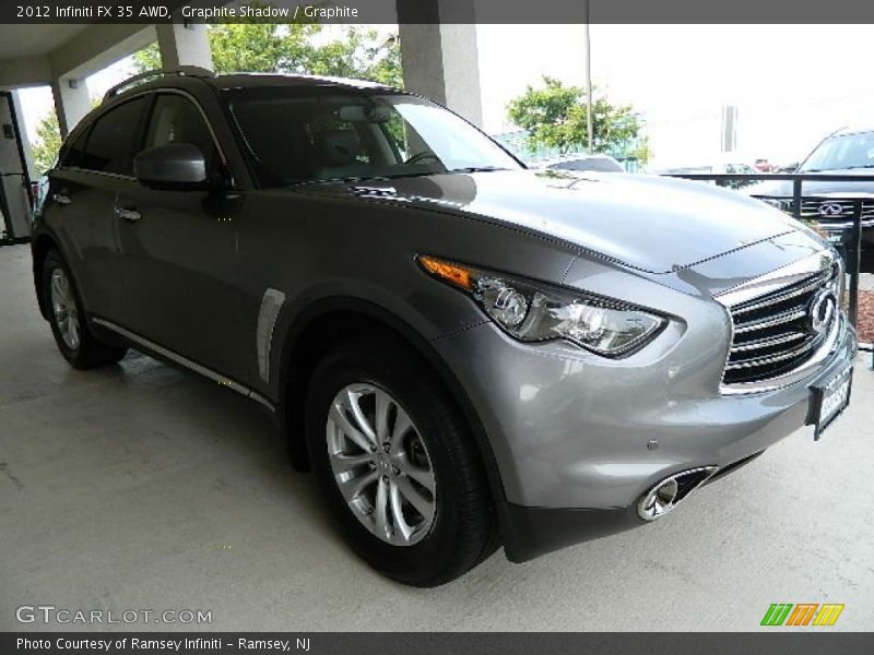 Graphite Shadow / Graphite 2012 Infiniti FX 35 AWD