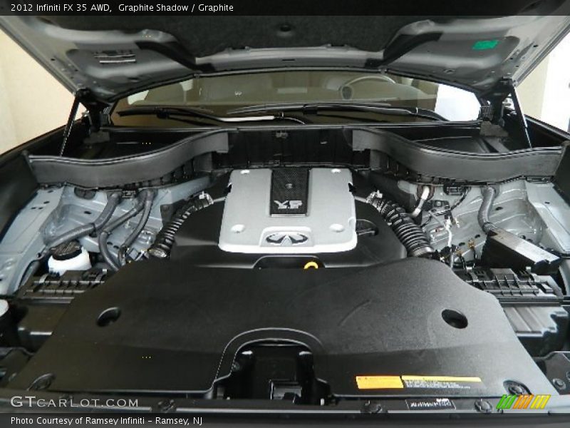 2012 FX 35 AWD Engine - 3.5 Liter DOHC 24-Valve CVTCS V6