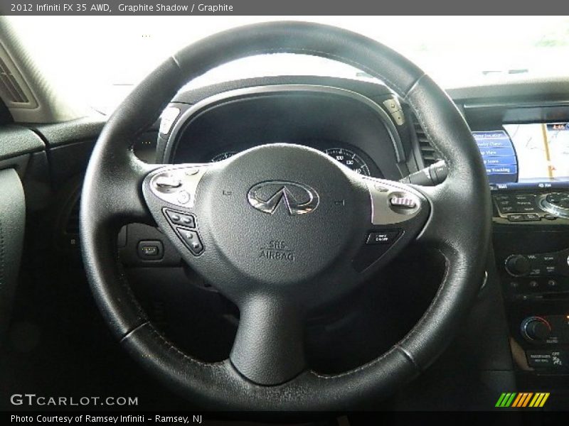 Graphite Shadow / Graphite 2012 Infiniti FX 35 AWD