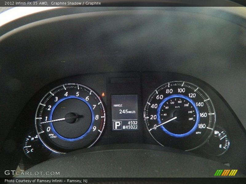  2012 FX 35 AWD 35 AWD Gauges