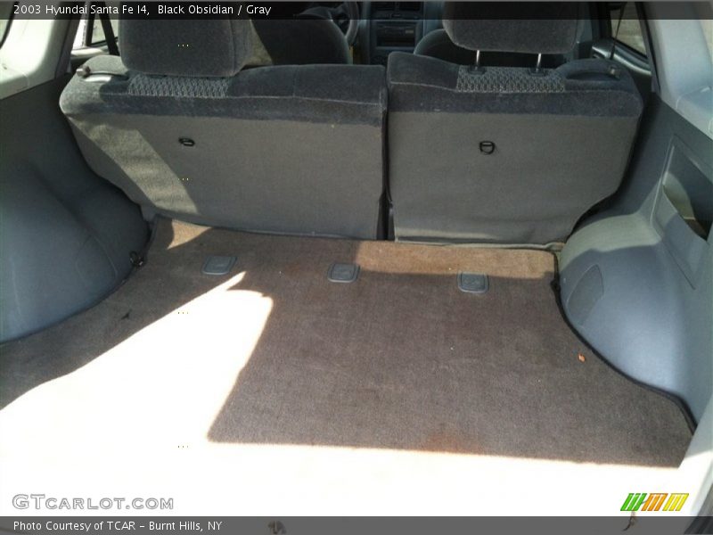 Black Obsidian / Gray 2003 Hyundai Santa Fe I4