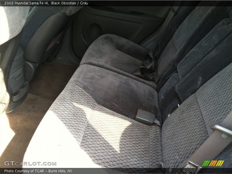 Black Obsidian / Gray 2003 Hyundai Santa Fe I4