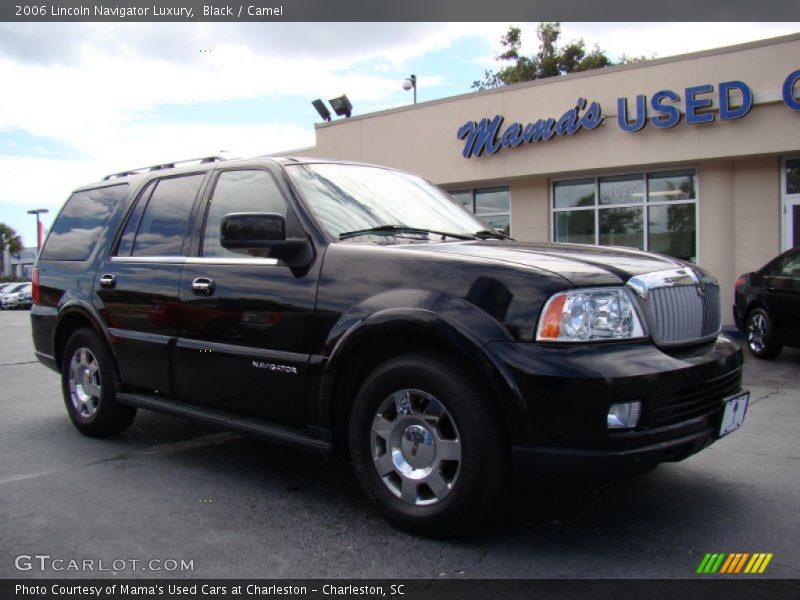 Black / Camel 2006 Lincoln Navigator Luxury