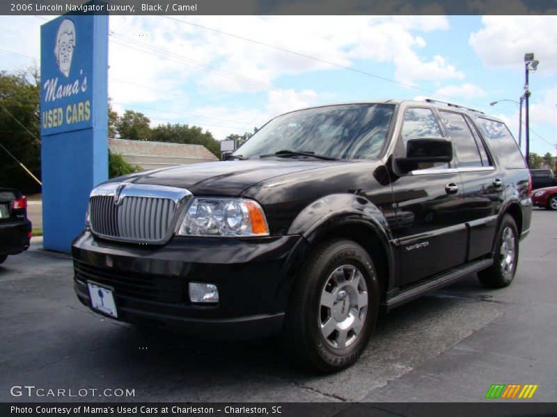 Black / Camel 2006 Lincoln Navigator Luxury