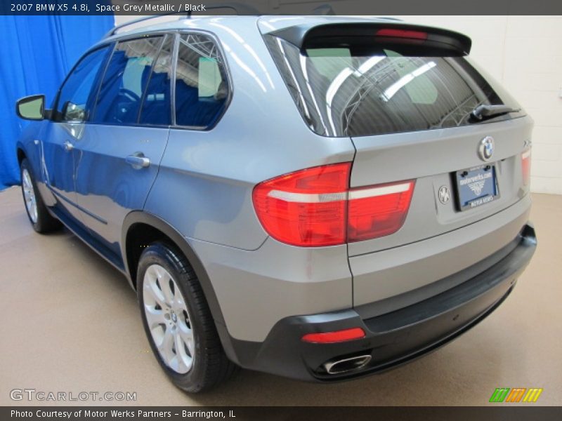 Space Grey Metallic / Black 2007 BMW X5 4.8i