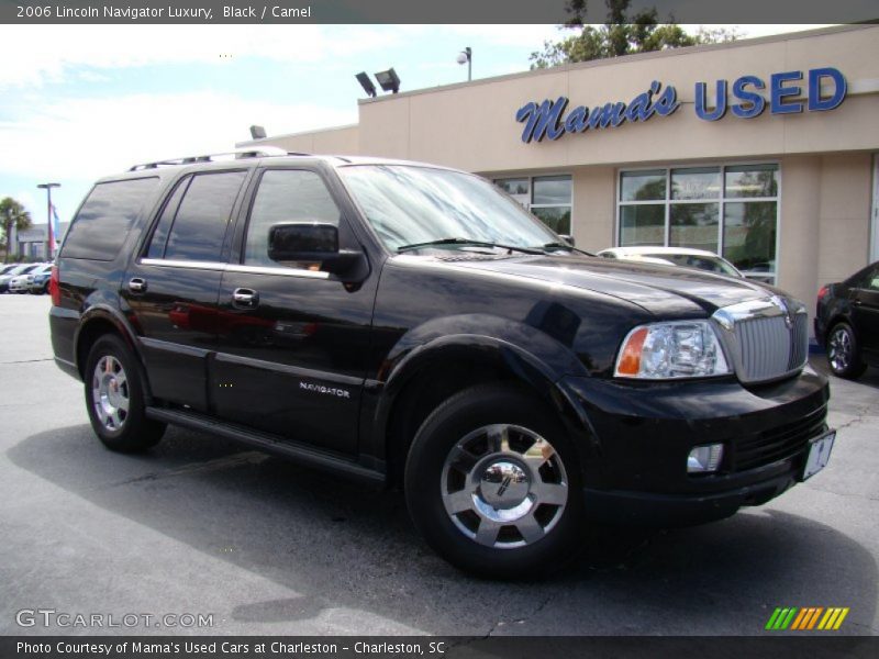 Black / Camel 2006 Lincoln Navigator Luxury
