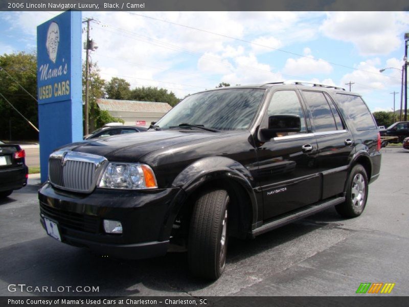 Black / Camel 2006 Lincoln Navigator Luxury