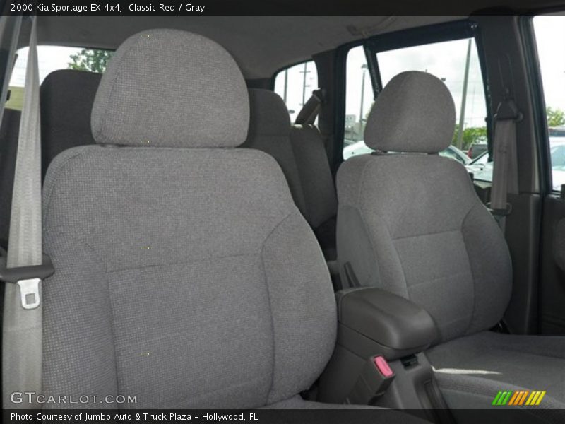 Classic Red / Gray 2000 Kia Sportage EX 4x4