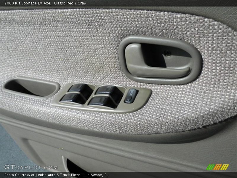 Classic Red / Gray 2000 Kia Sportage EX 4x4