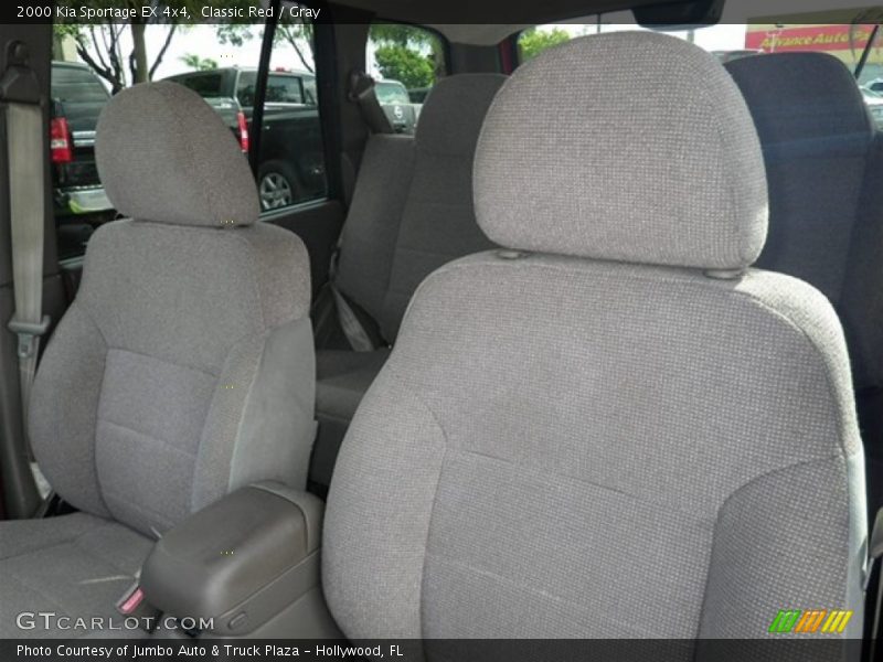 Classic Red / Gray 2000 Kia Sportage EX 4x4