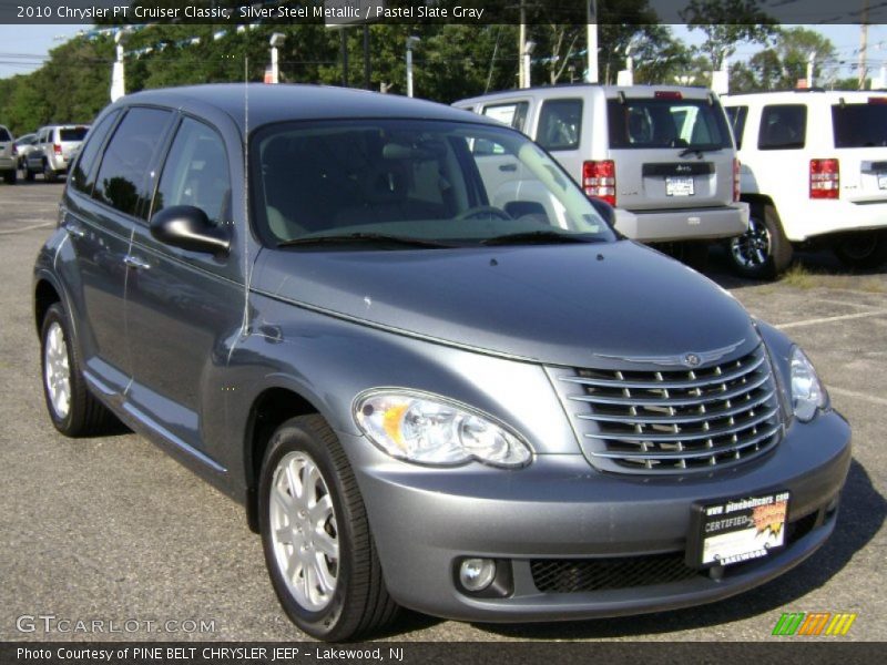 Silver Steel Metallic / Pastel Slate Gray 2010 Chrysler PT Cruiser Classic