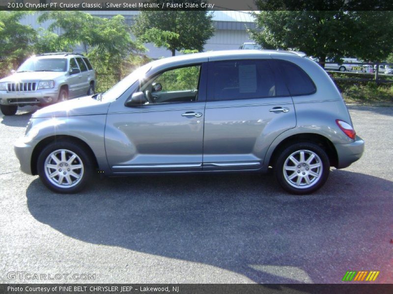 Silver Steel Metallic / Pastel Slate Gray 2010 Chrysler PT Cruiser Classic