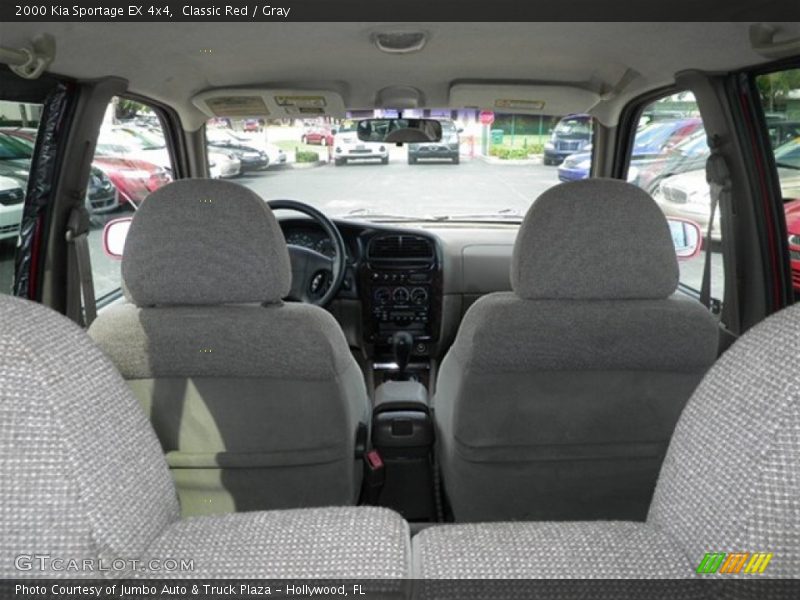 Classic Red / Gray 2000 Kia Sportage EX 4x4