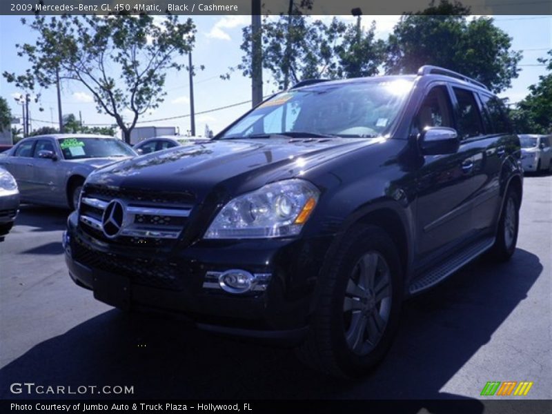 Black / Cashmere 2009 Mercedes-Benz GL 450 4Matic