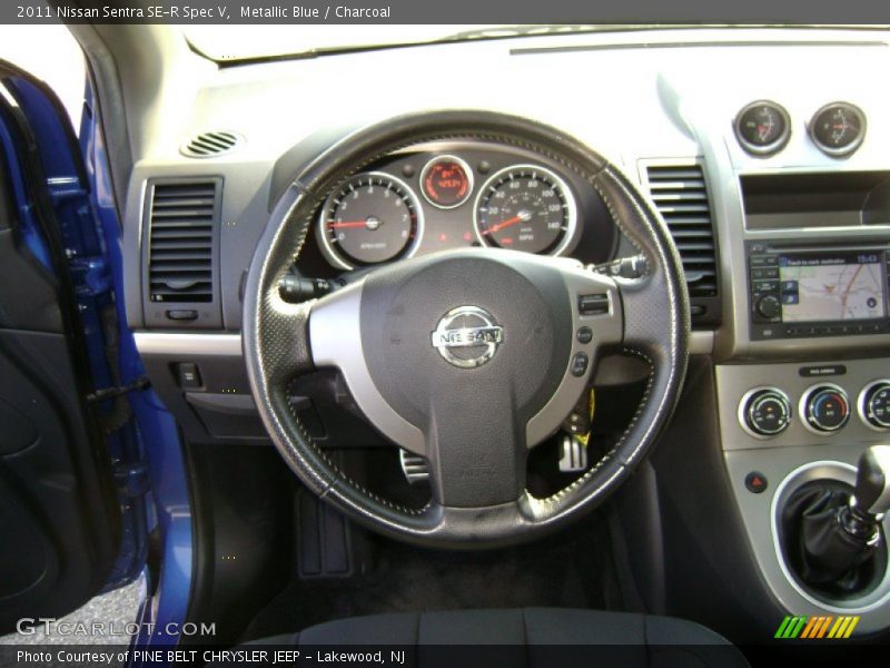  2011 Sentra SE-R Spec V Steering Wheel