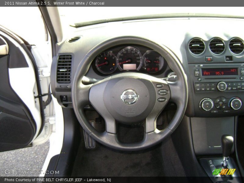 Winter Frost White / Charcoal 2011 Nissan Altima 2.5 S