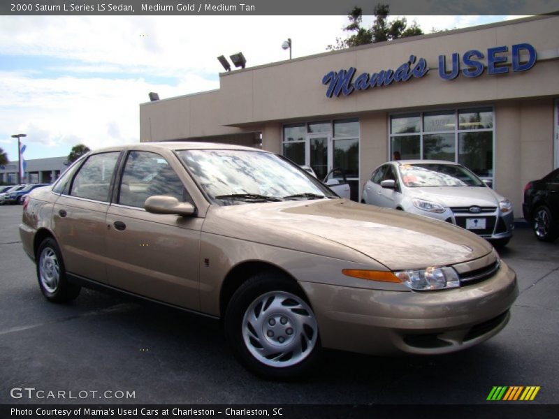 Medium Gold / Medium Tan 2000 Saturn L Series LS Sedan