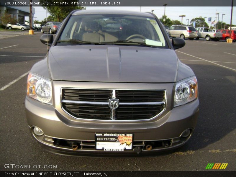 Light Khaki Metallic / Pastel Pebble Beige 2008 Dodge Caliber SXT