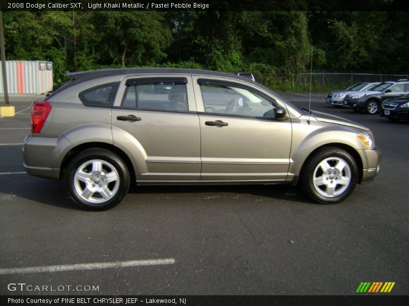  2008 Caliber SXT Light Khaki Metallic