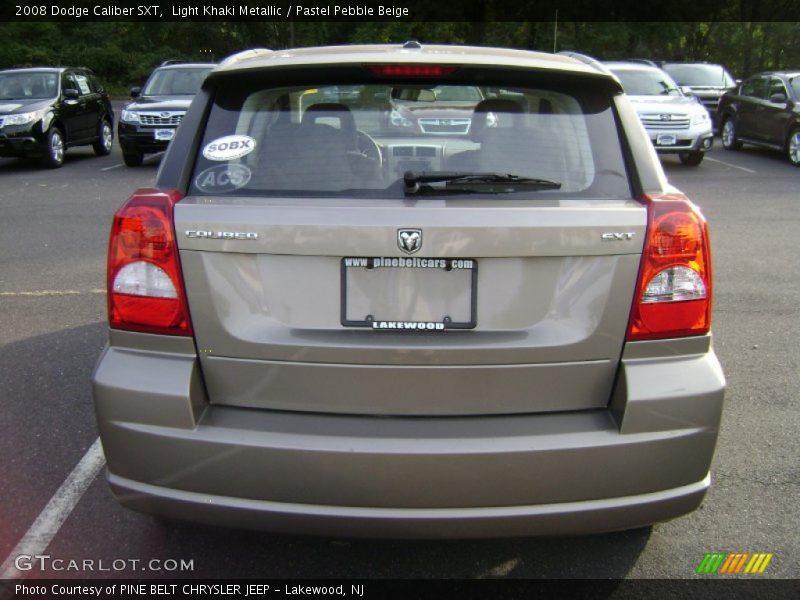 Light Khaki Metallic / Pastel Pebble Beige 2008 Dodge Caliber SXT