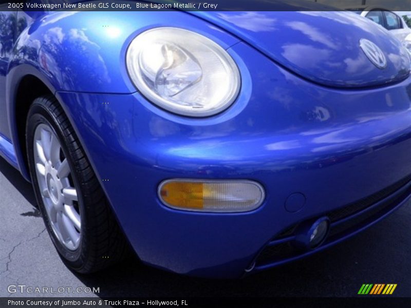 Blue Lagoon Metallic / Grey 2005 Volkswagen New Beetle GLS Coupe