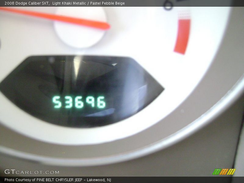Light Khaki Metallic / Pastel Pebble Beige 2008 Dodge Caliber SXT